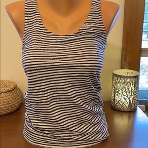 3/$15 J Crew striped tank with sequence